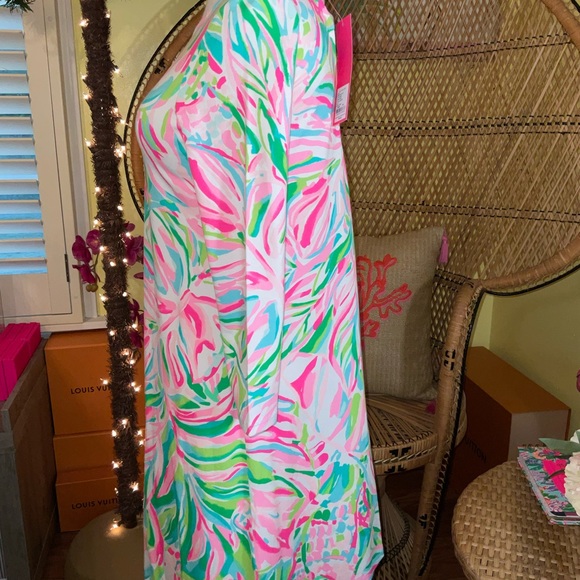 Lilly Pulitzer NWT Ophelia Swing Dress Croc My World PRICE IS FIRM🔥 - Picture 4 of 16